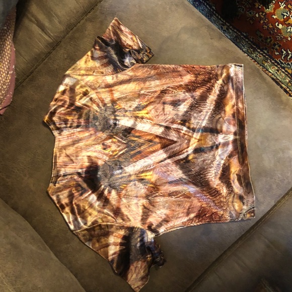 Liberated heart Voodoo flower cropped t - Picture 4 of 4